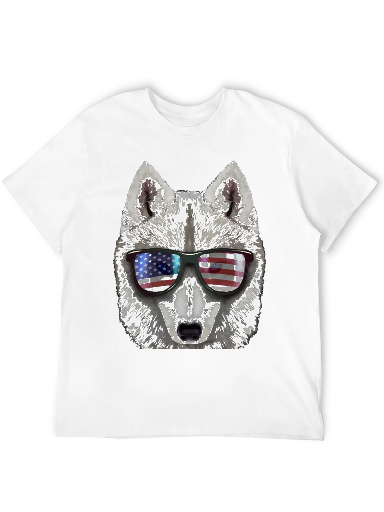 Patriotic Wolf T-Shirt