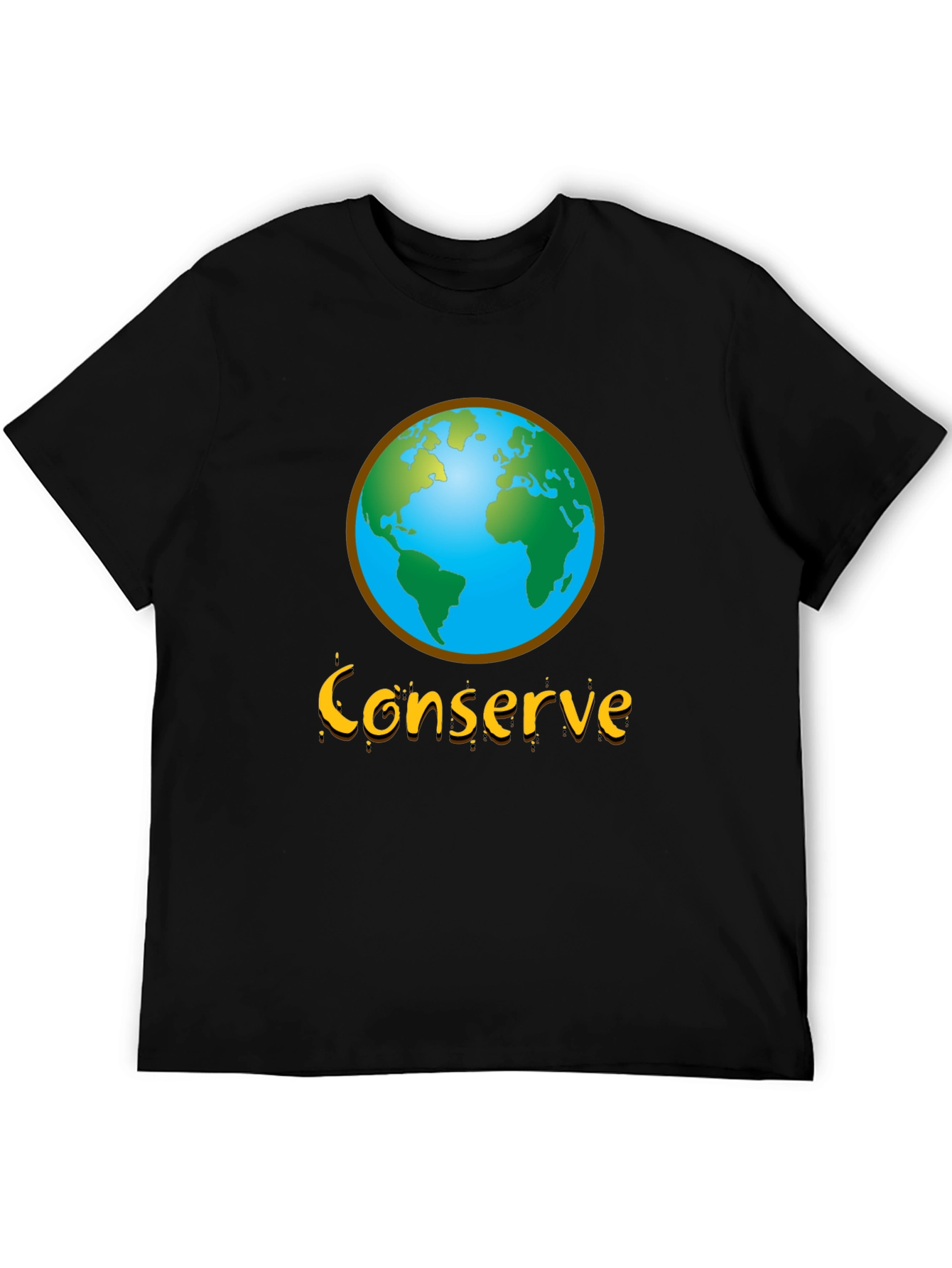 Conserve Earth Graphic Tee - Environmental Awareness