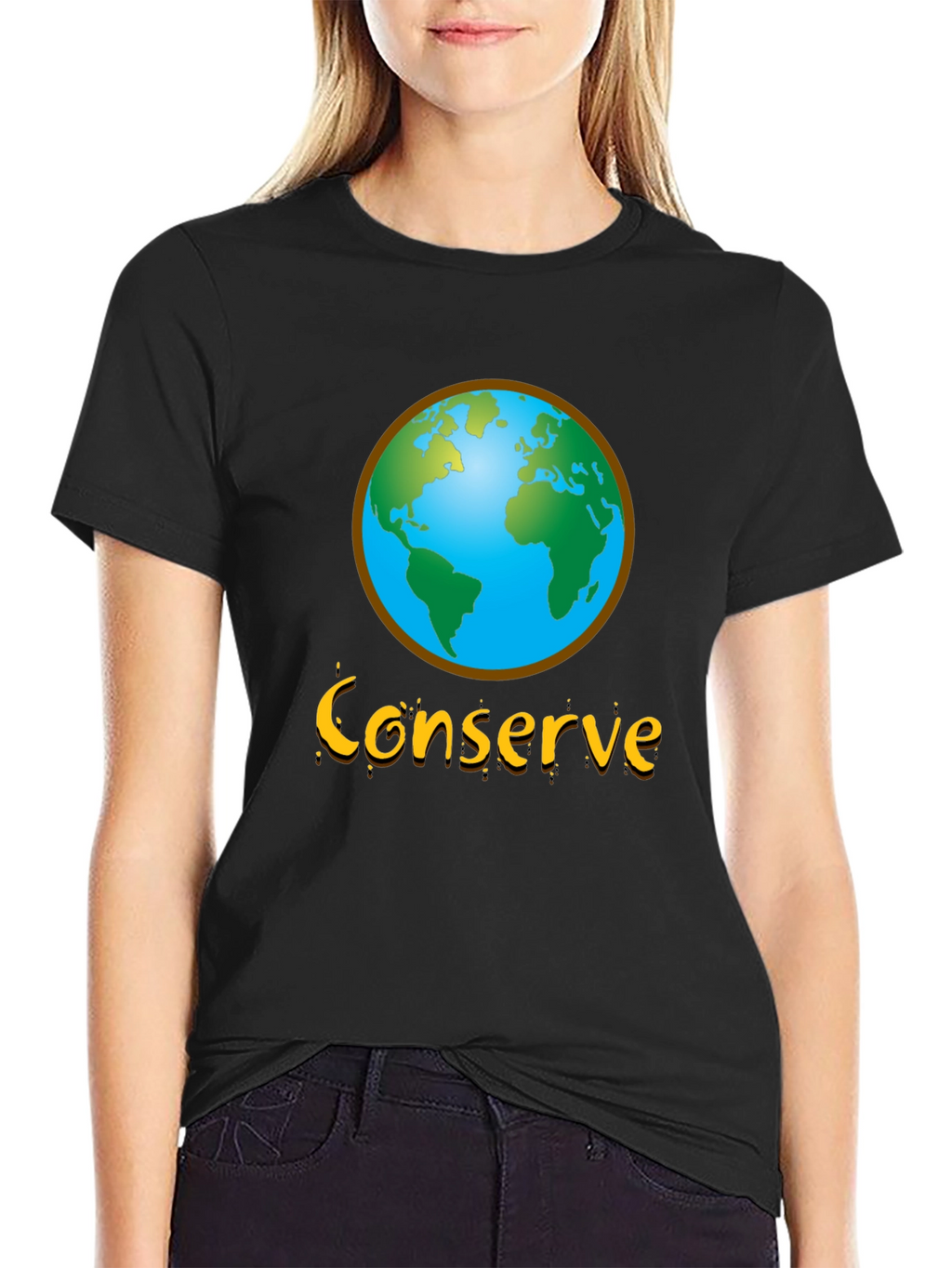 Conserve Earth Graphic Tee - Environmental Awareness