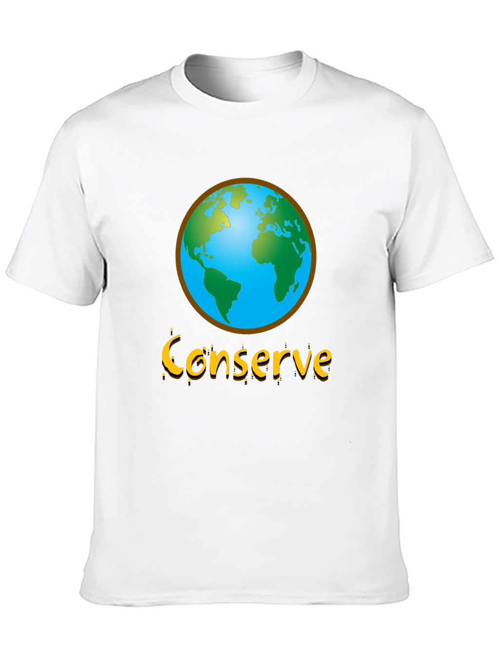 Conserve Earth Graphic Tee - Environmental Awareness