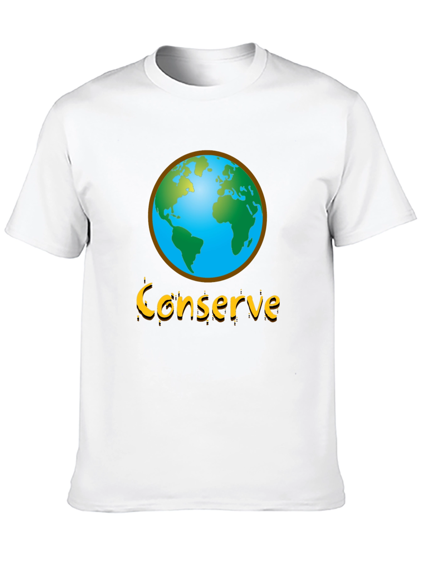 Conserve Earth Graphic Tee - Environmental Awareness