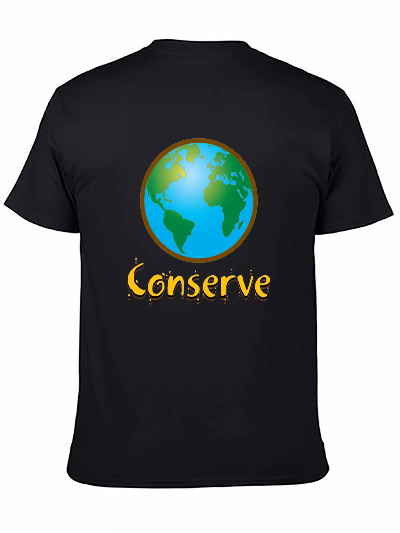 Conserve Earth Graphic Tee - Environmental Awareness