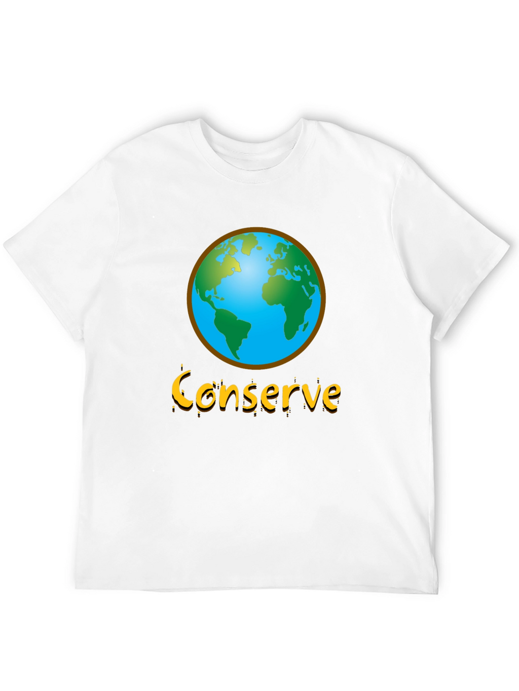 Conserve Earth Graphic Tee - Environmental Awareness