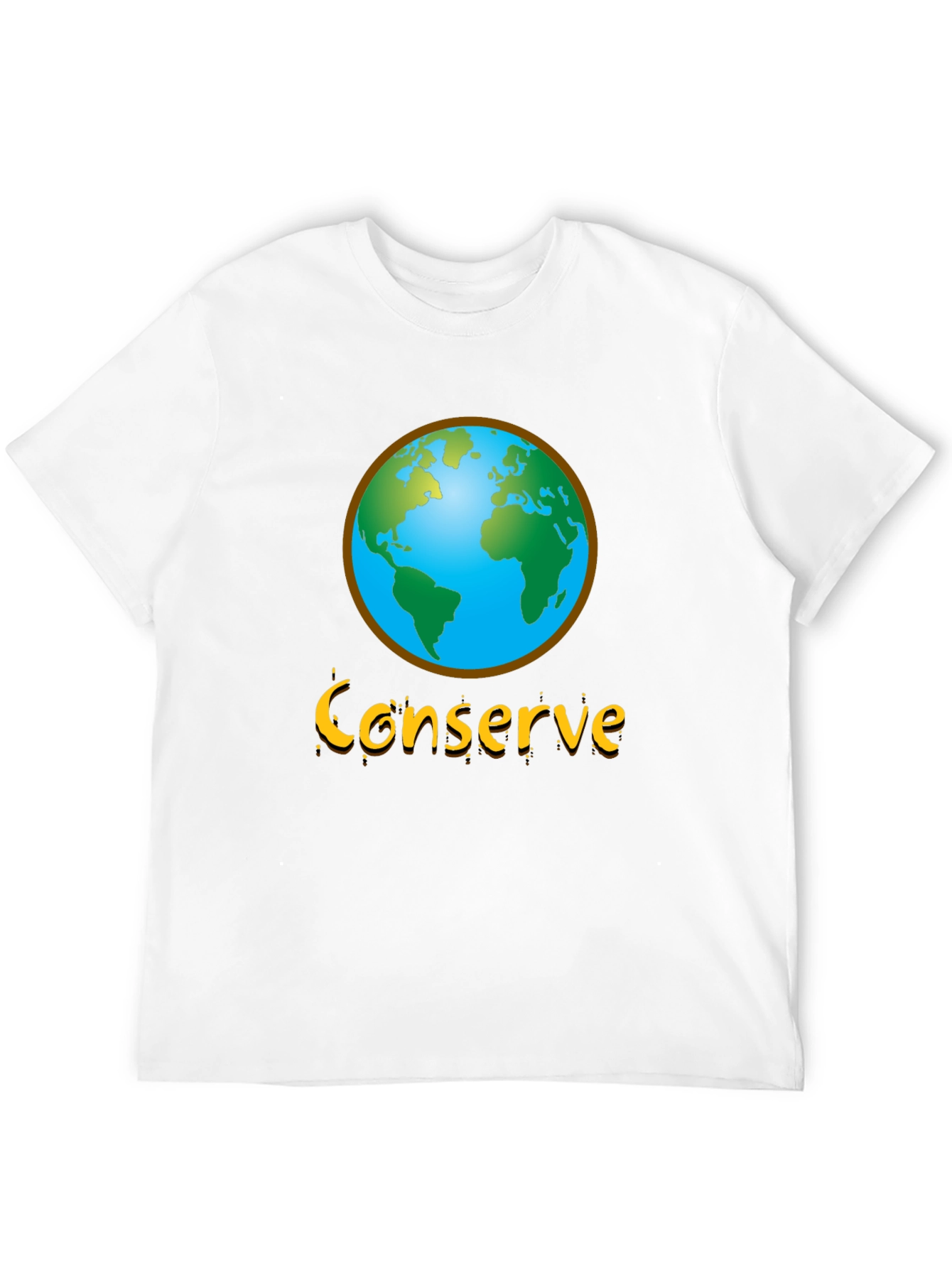 Conserve Earth Graphic Tee - Environmental Awareness