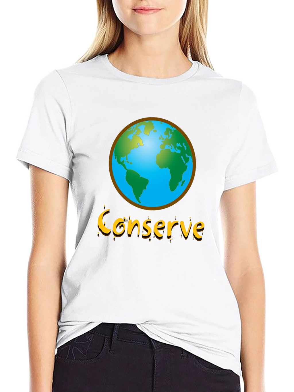 Conserve Earth Graphic Tee - Environmental Awareness