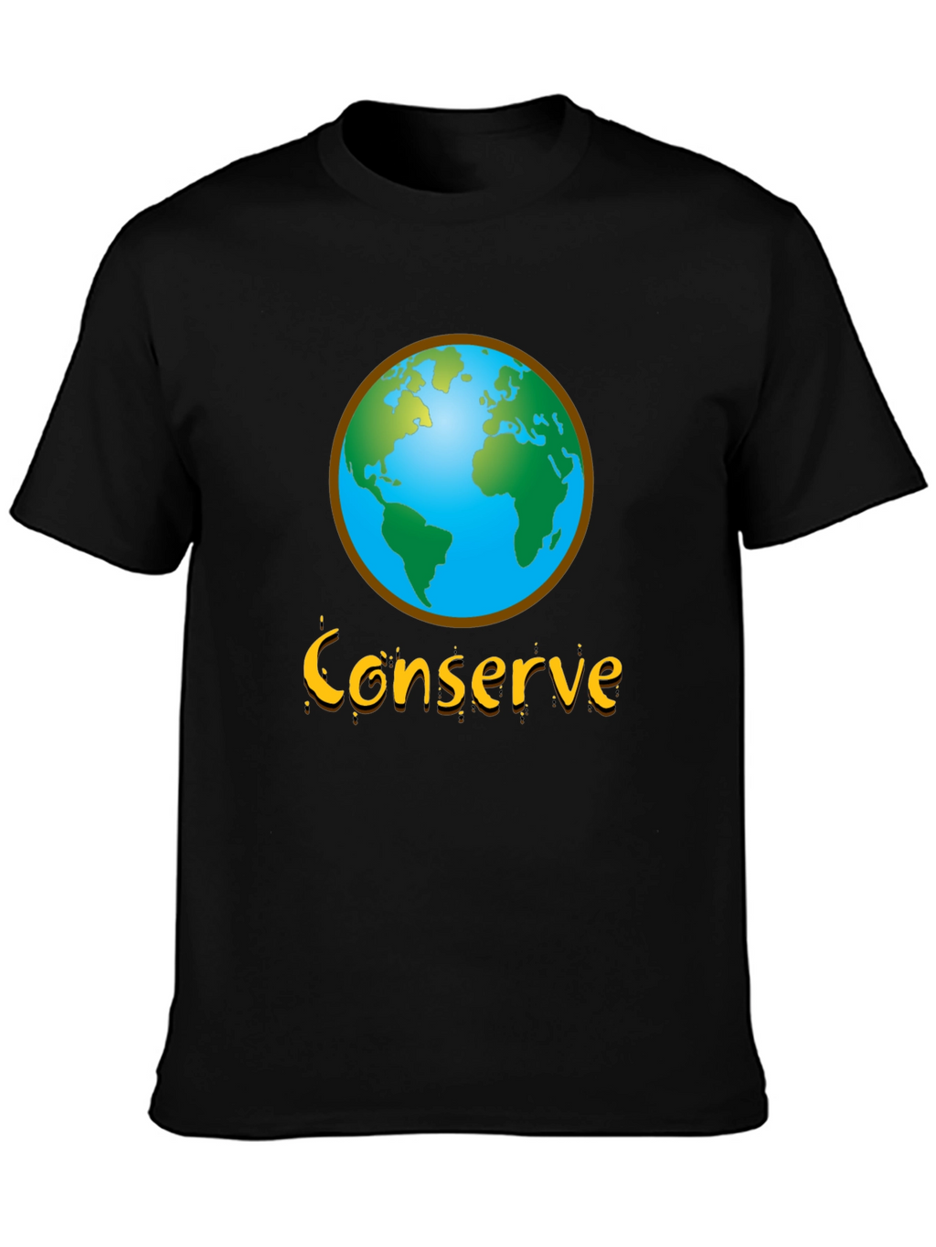 Conserve Earth Graphic Tee - Environmental Awareness
