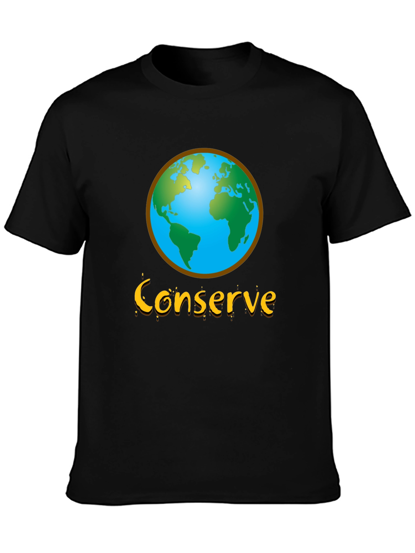 Conserve Earth Graphic Tee - Environmental Awareness