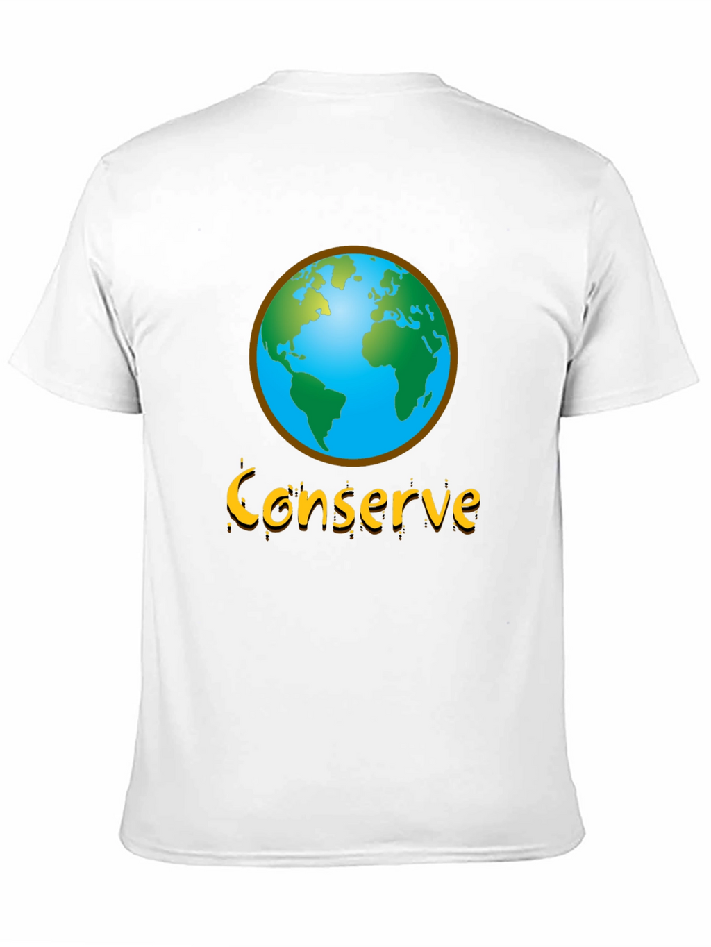 Conserve Earth Graphic Tee - Environmental Awareness