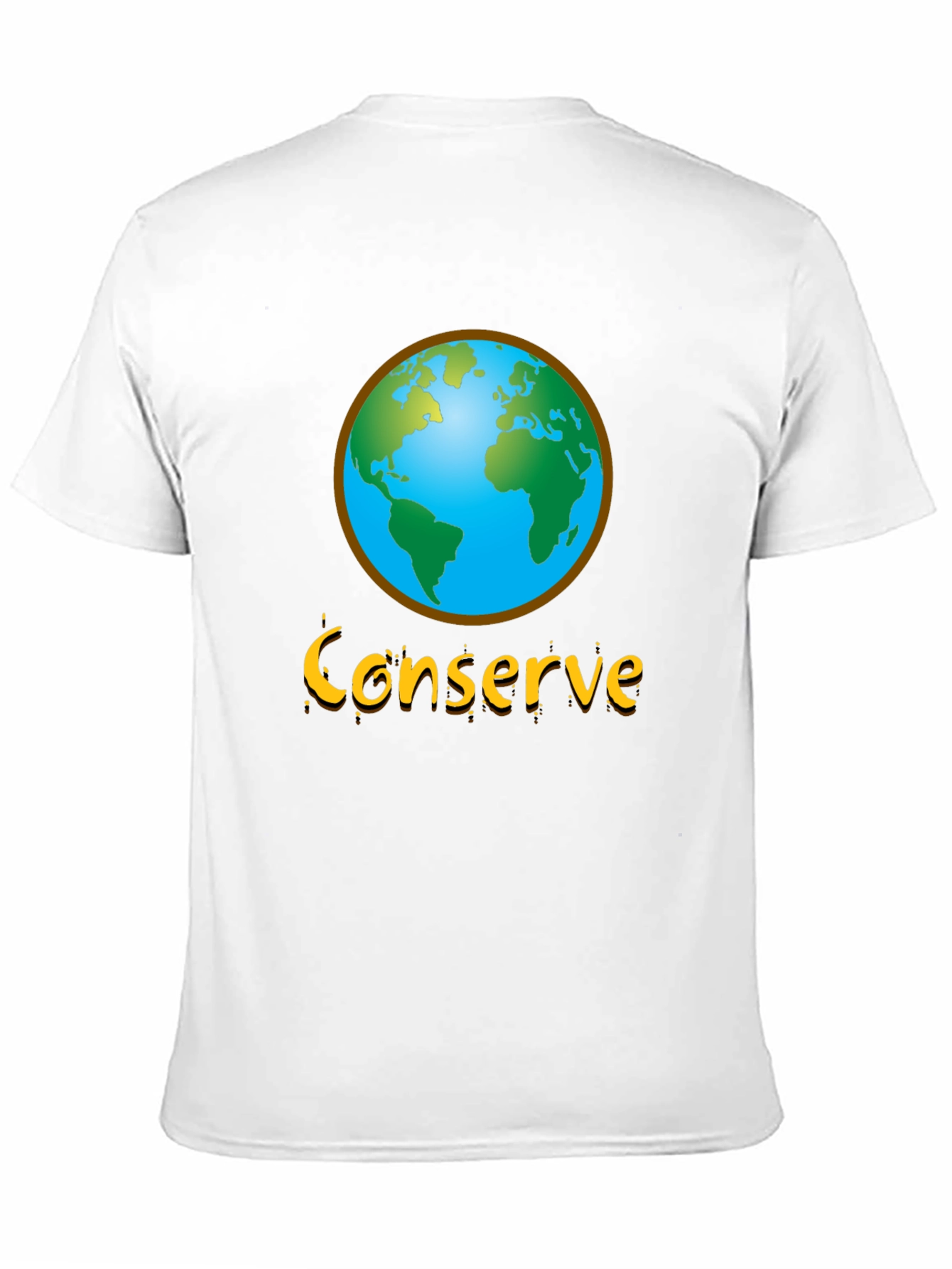 Conserve Earth Graphic Tee - Environmental Awareness