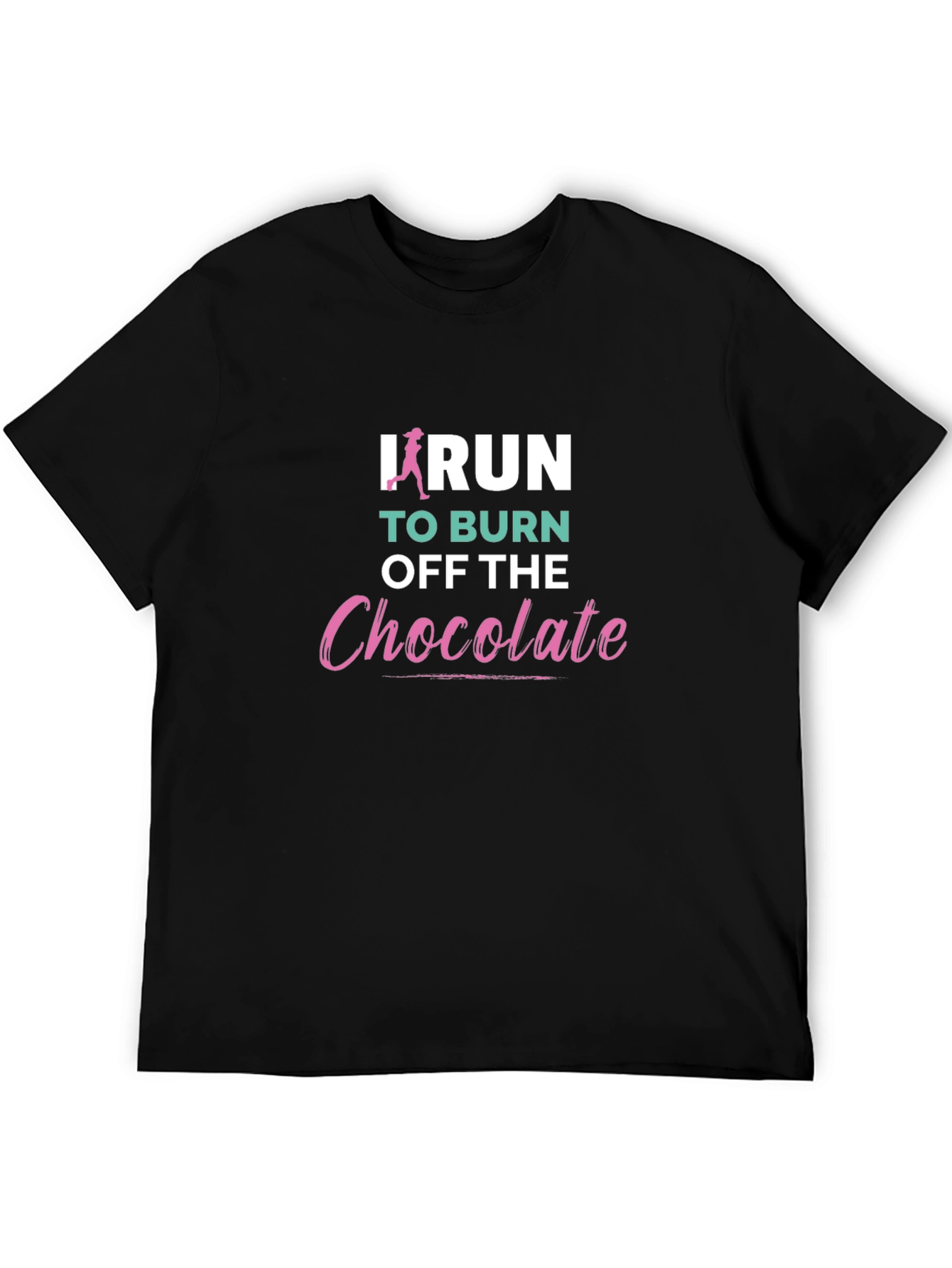 Funny Running Shirt - Burn Off Chocolate