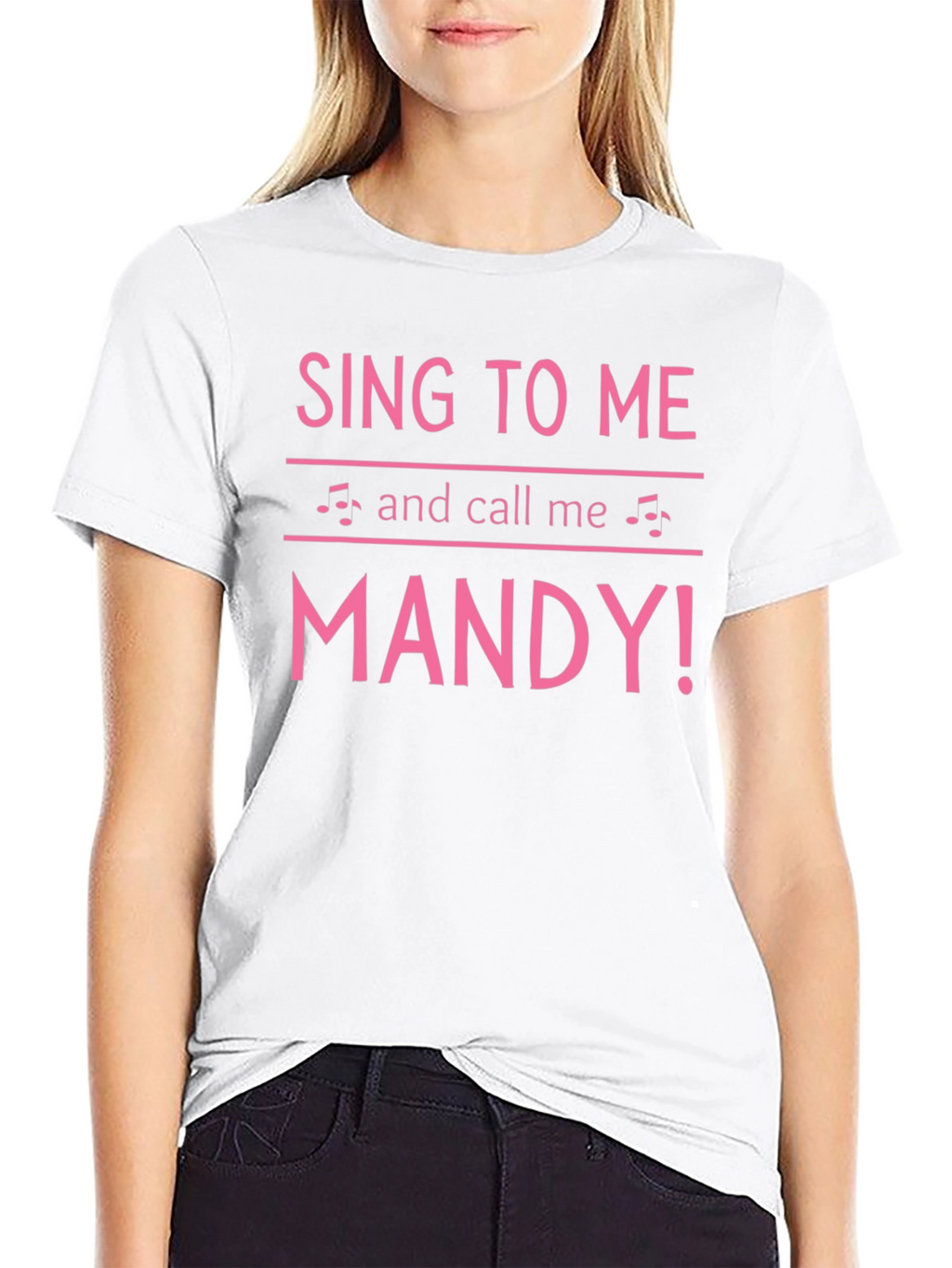 Sing to Me Mandy Graphic T-Shirt