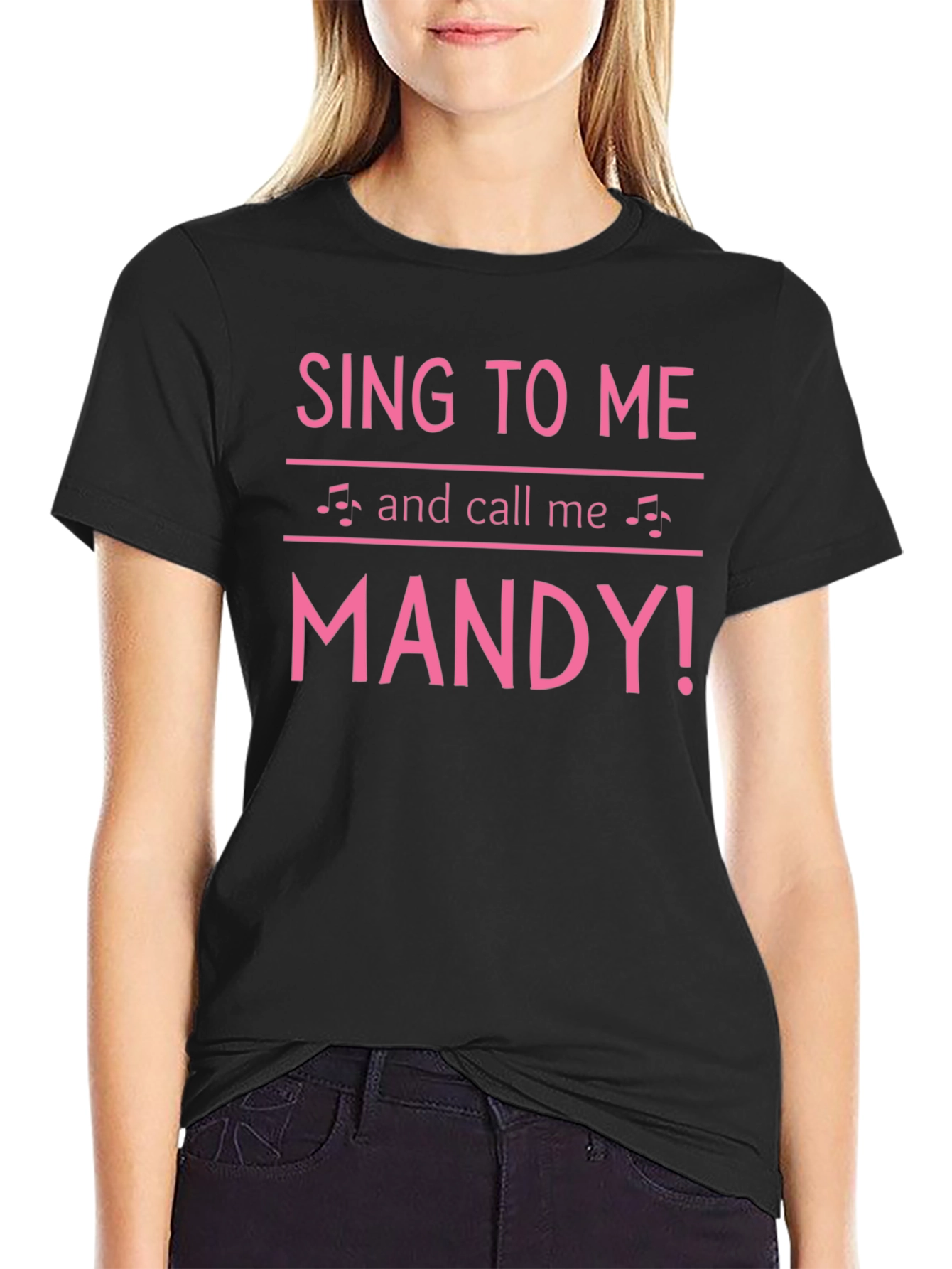 Sing to Me Mandy Graphic T-Shirt