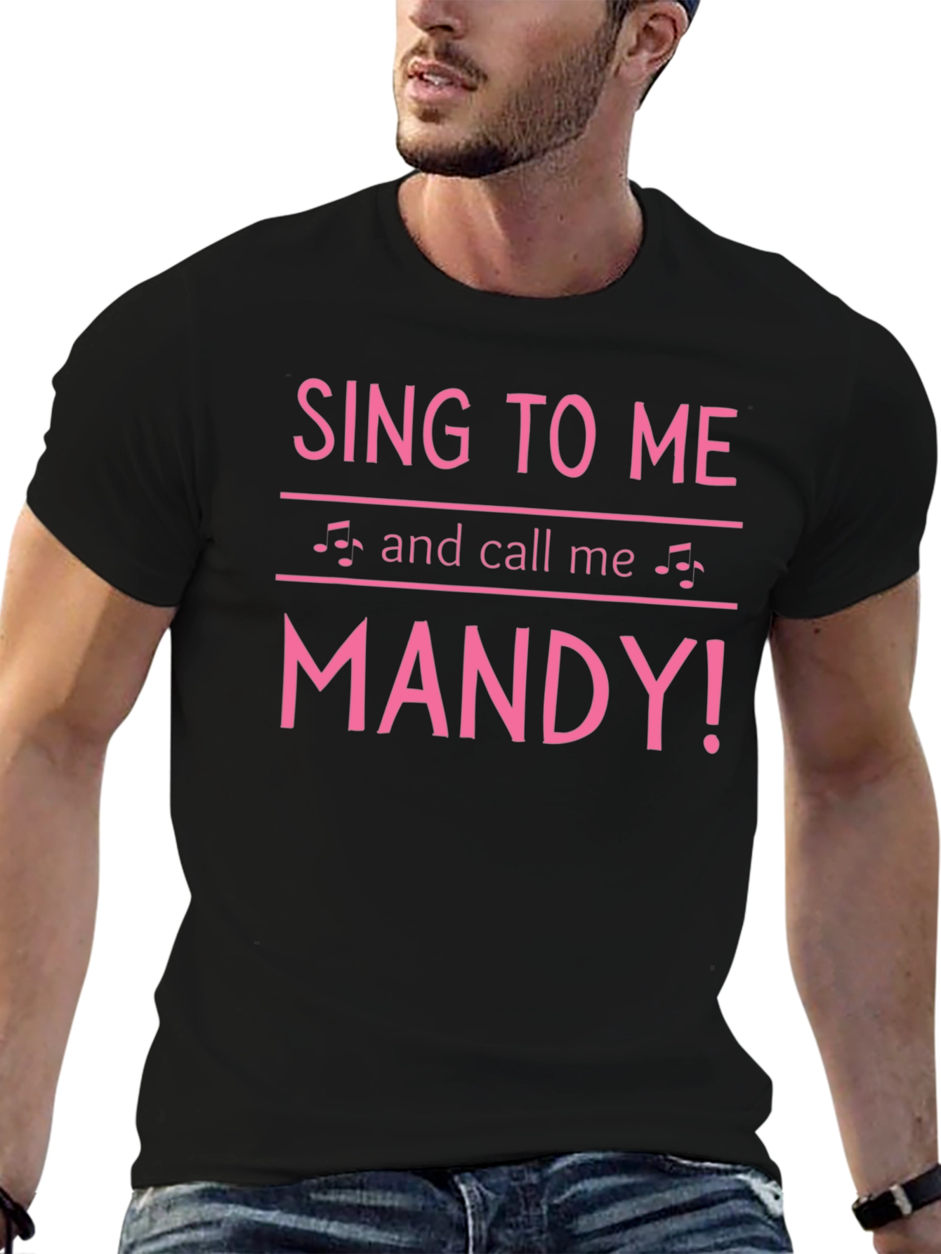 Sing to Me Mandy Graphic T-Shirt