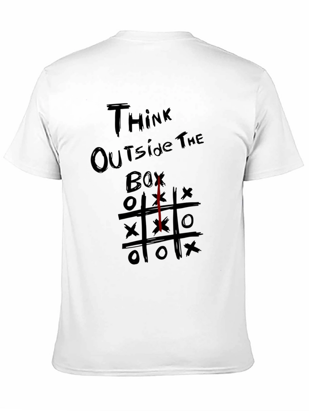 Think Outside the Box Mens Graphic Tee