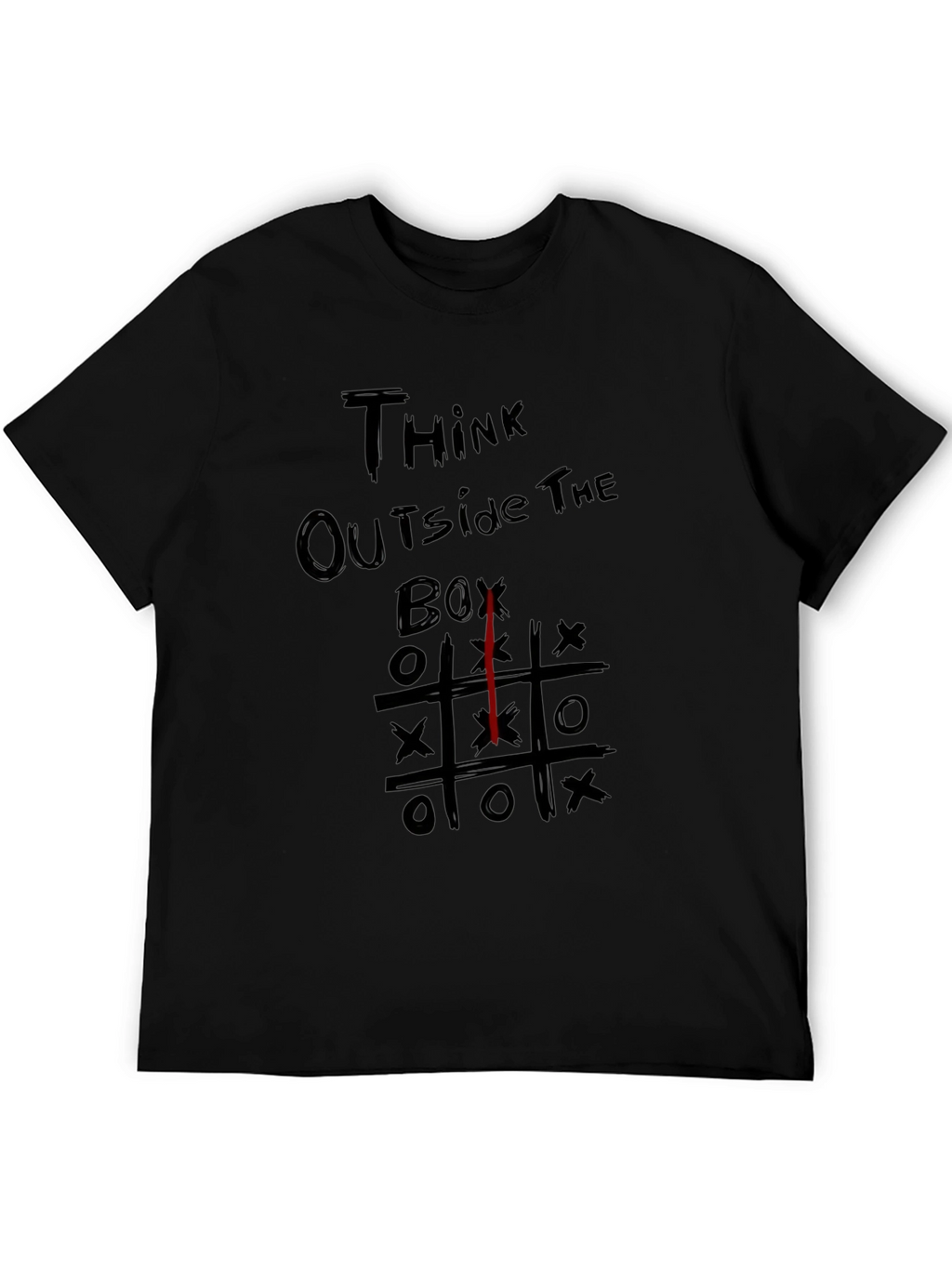 Think Outside the Box Mens Graphic Tee
