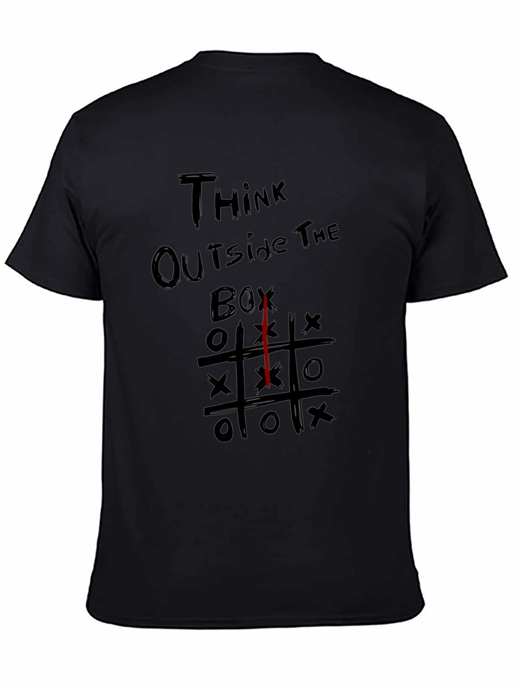 Think Outside the Box Mens Graphic Tee