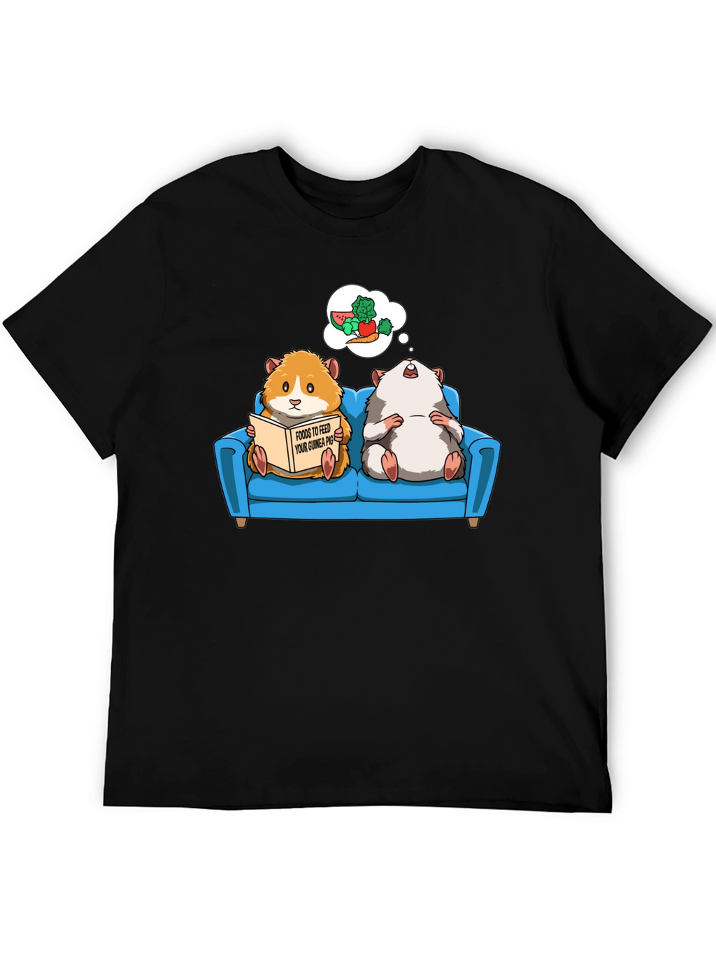 Guinea Pig T-Shirt - Food Dreams Graphic Tee