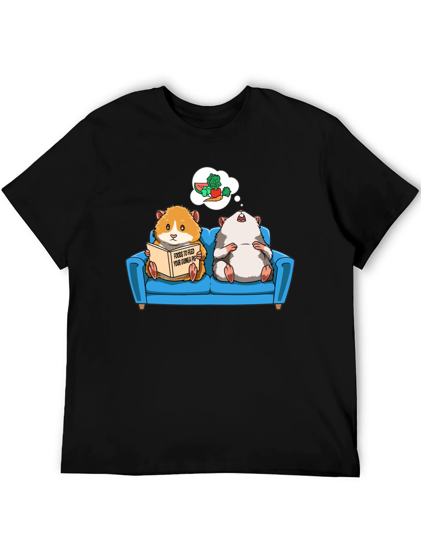 Guinea Pig T-Shirt - Food Dreams Graphic Tee