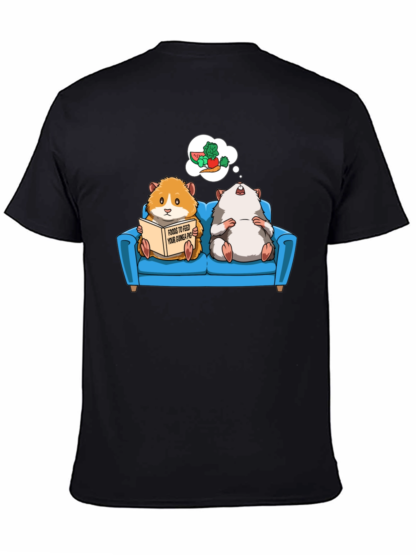 Guinea Pig T-Shirt - Food Dreams Graphic Tee