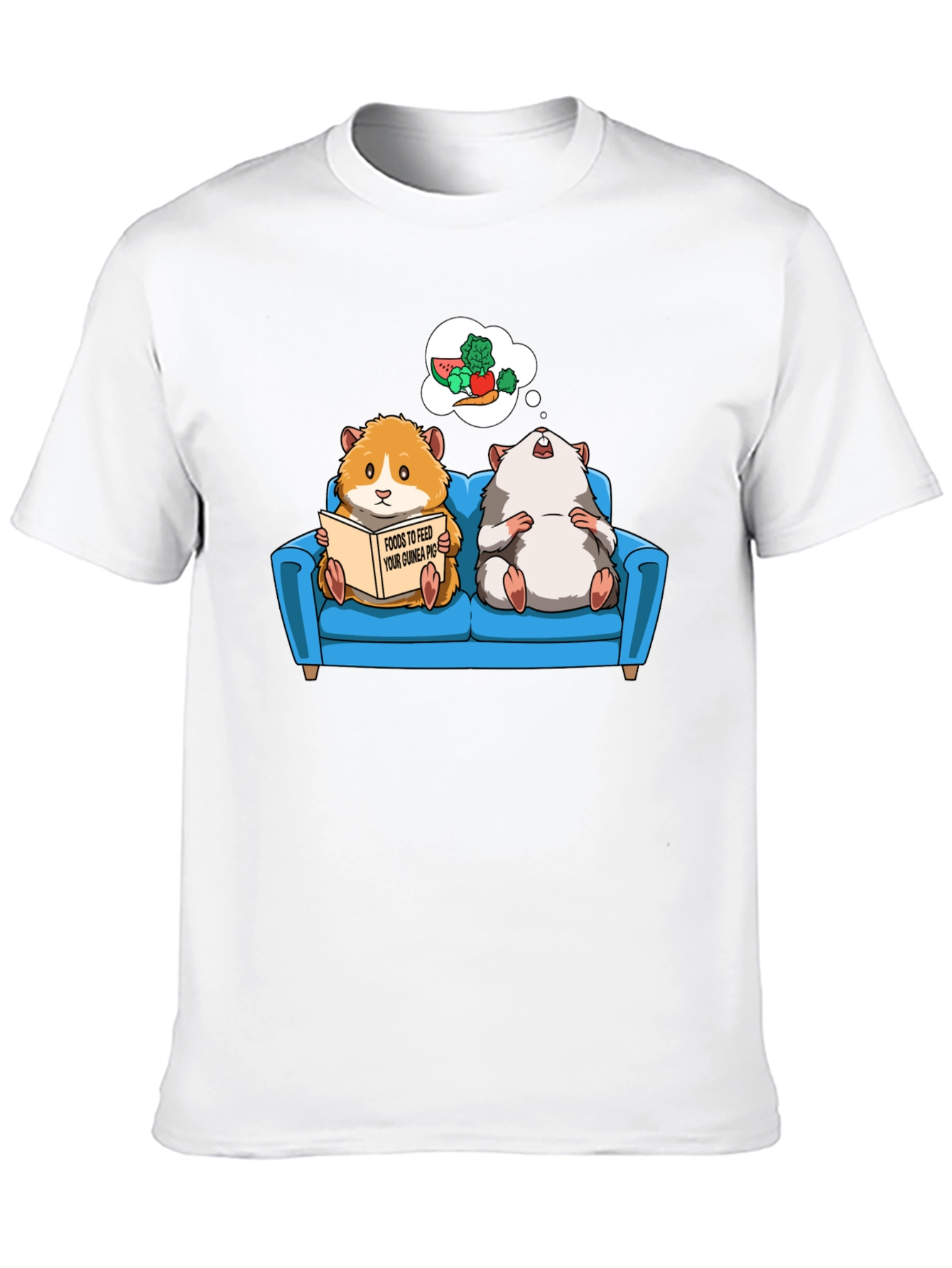 Guinea Pig T-Shirt - Food Dreams Graphic Tee