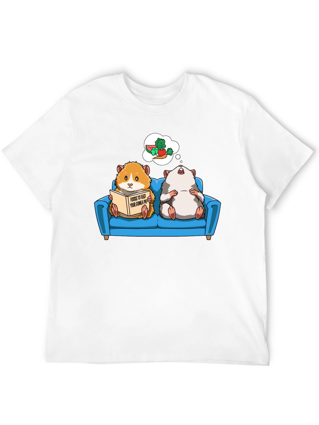 Guinea Pig T-Shirt - Food Dreams Graphic Tee
