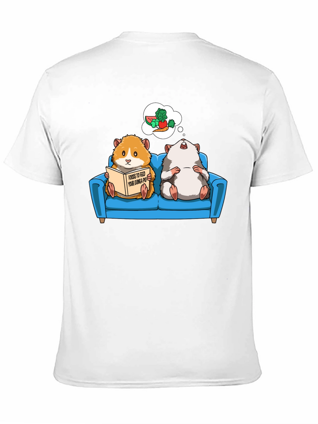 Guinea Pig T-Shirt - Food Dreams Graphic Tee