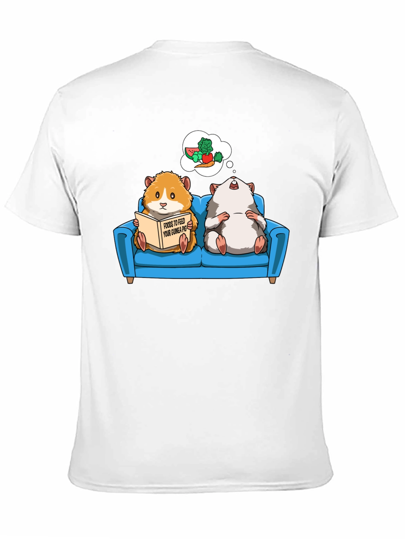 Guinea Pig T-Shirt - Food Dreams Graphic Tee