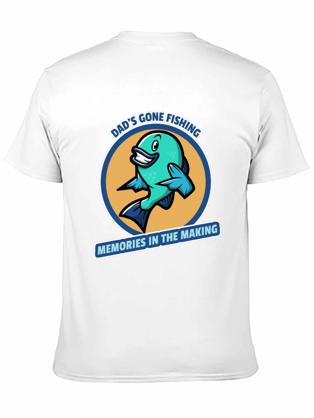 Dads Gone Fishing Graphic T-Shirt
