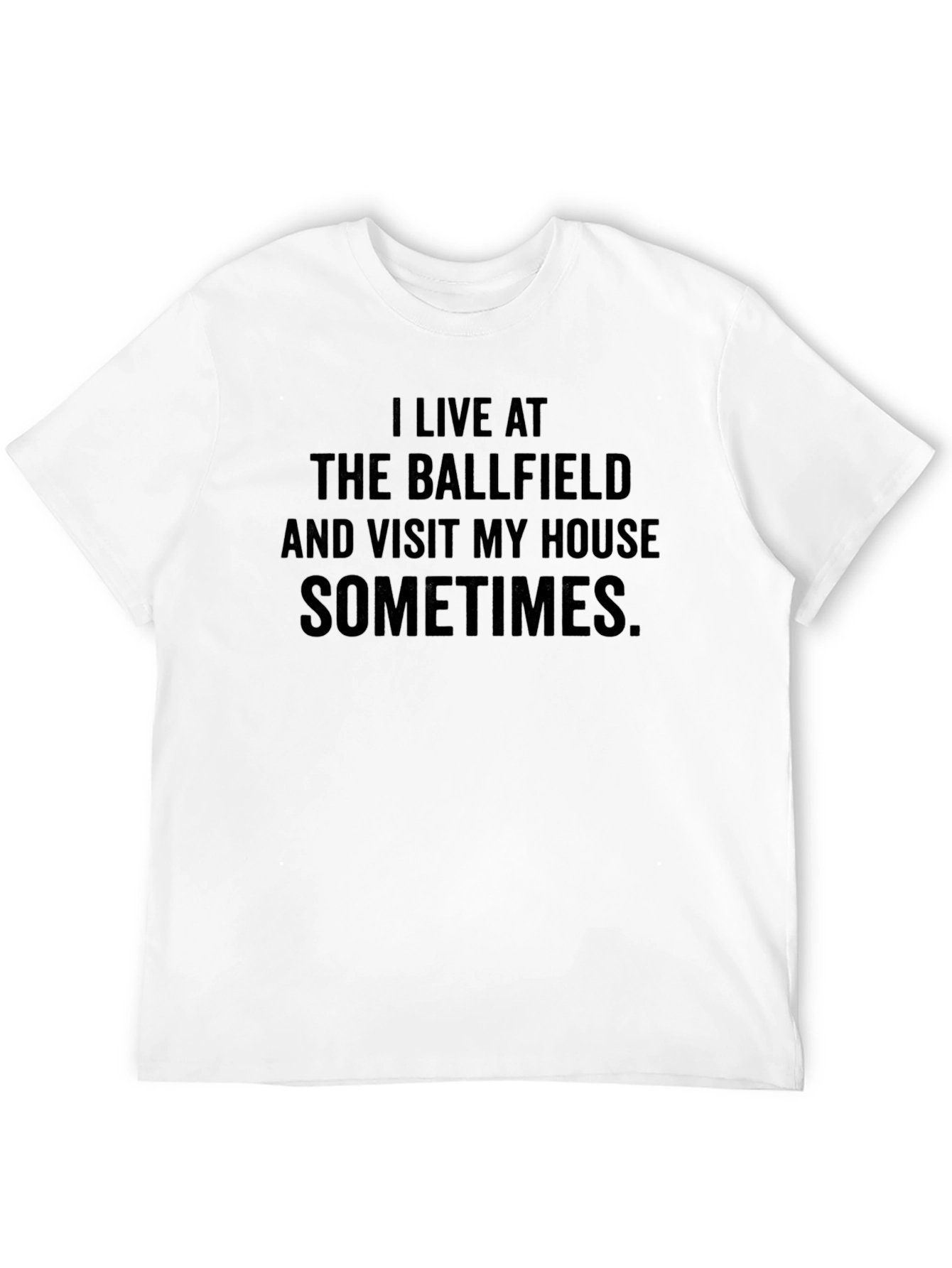 Ballfield Life T-Shirt - Baseball Fan Tee