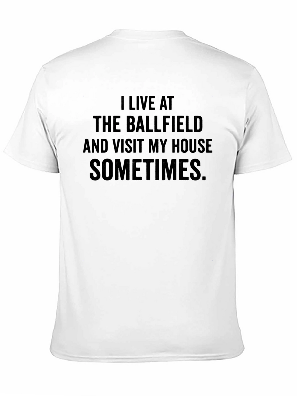 Ballfield Life T-Shirt - Baseball Fan Tee