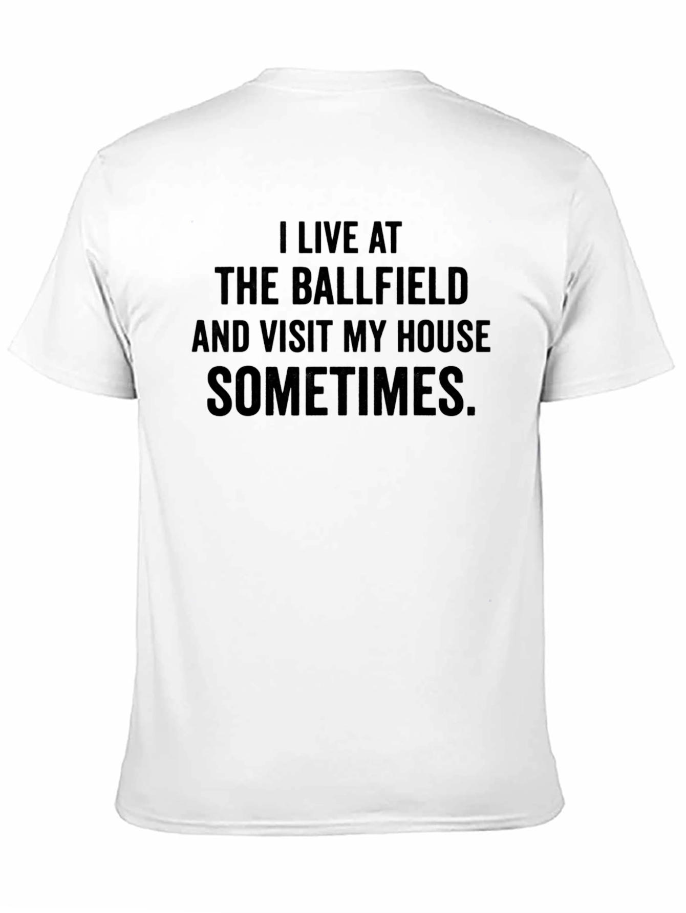 Ballfield Life T-Shirt - Baseball Fan Tee