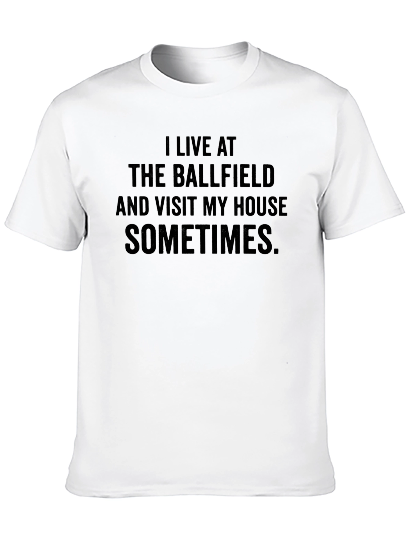 Ballfield Life T-Shirt - Baseball Fan Tee