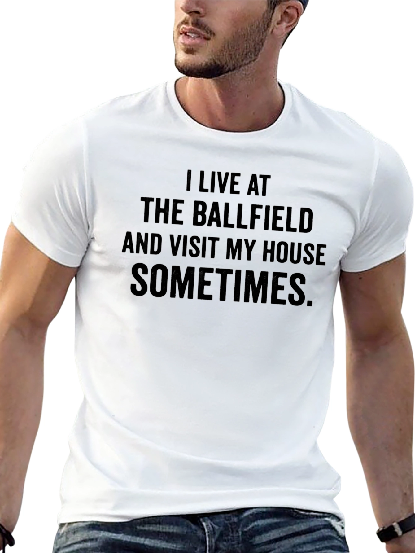 Ballfield Life T-Shirt - Baseball Fan Tee