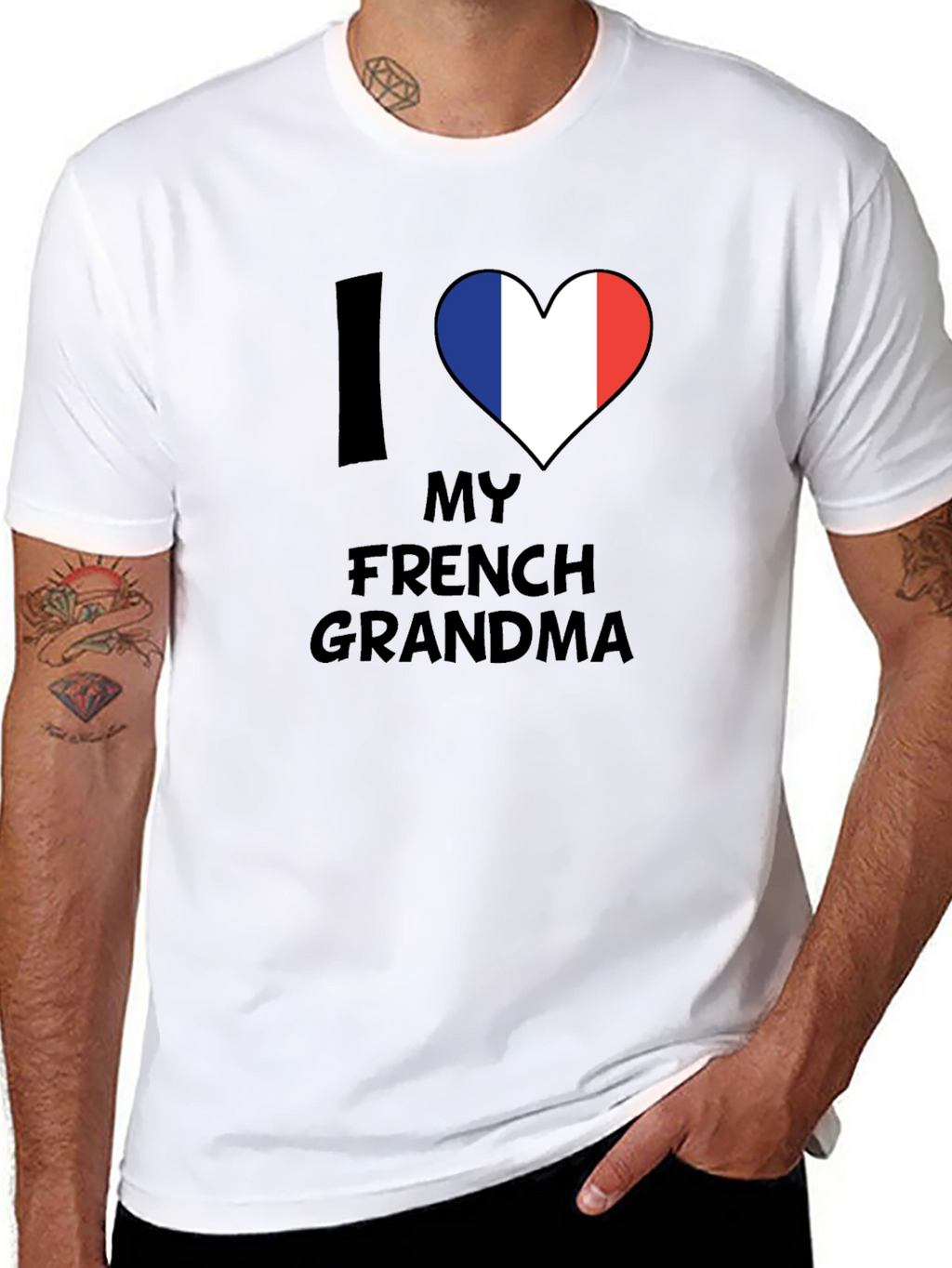 I Love My French Grandma T-Shirt