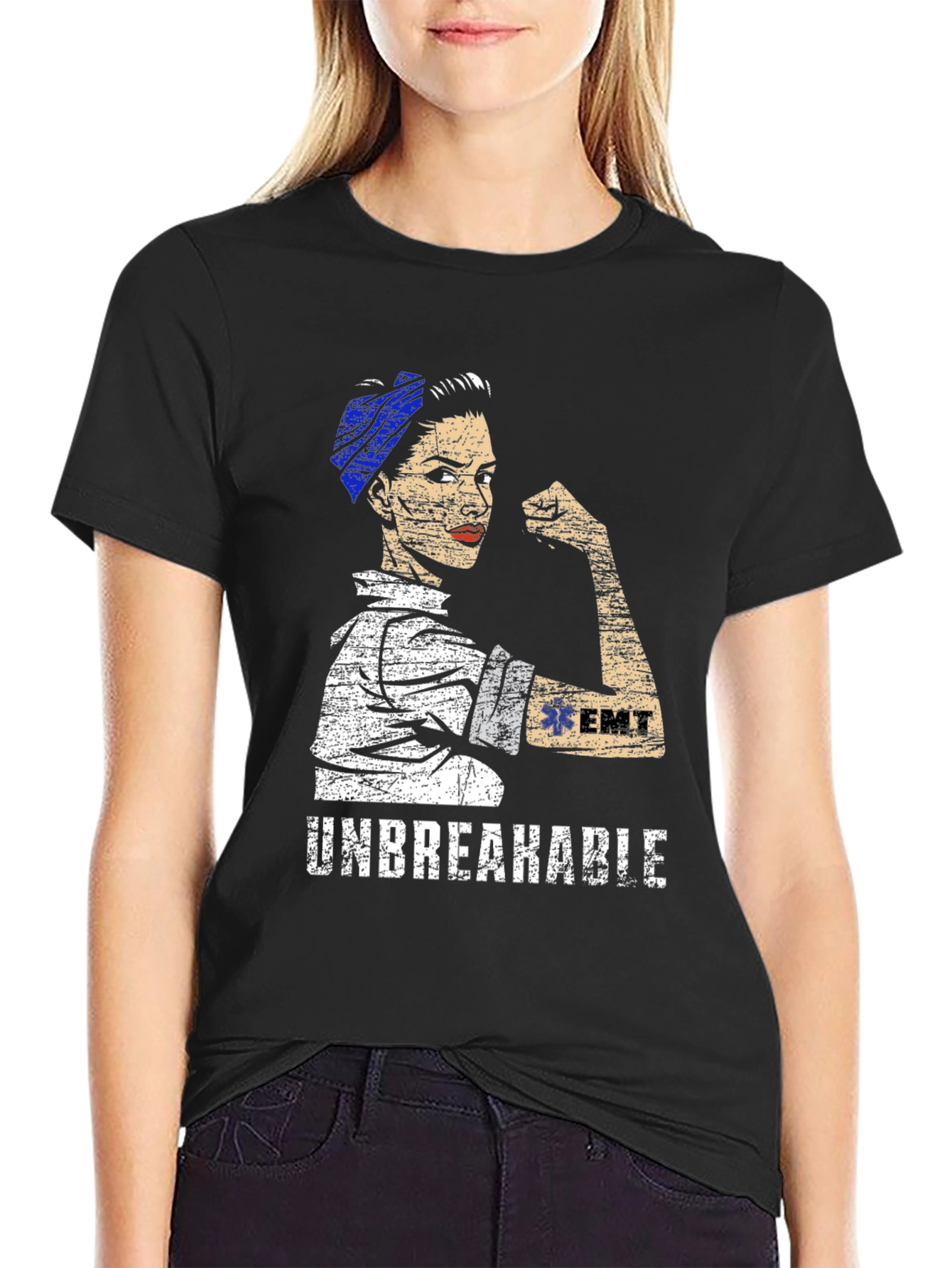 Unbreakable EMT Rosie the Riveter T-Shirt