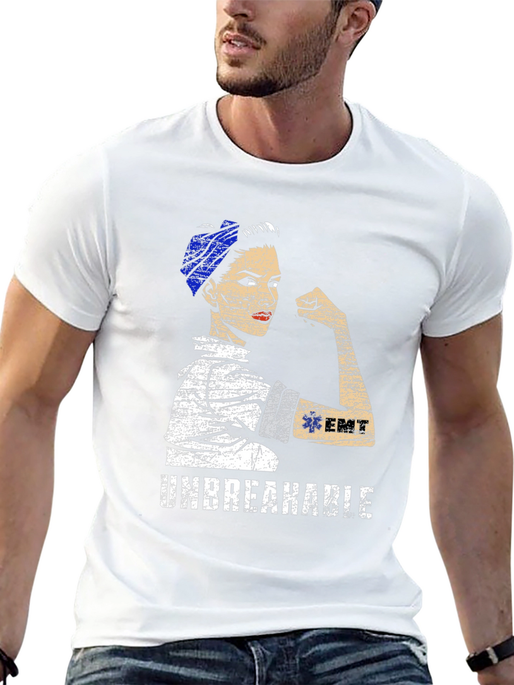 Unbreakable EMT Rosie the Riveter T-Shirt