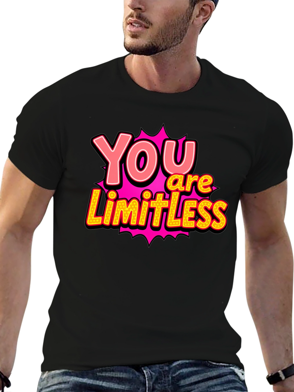 Limitless Graphic T-Shirt - Motivational Tee