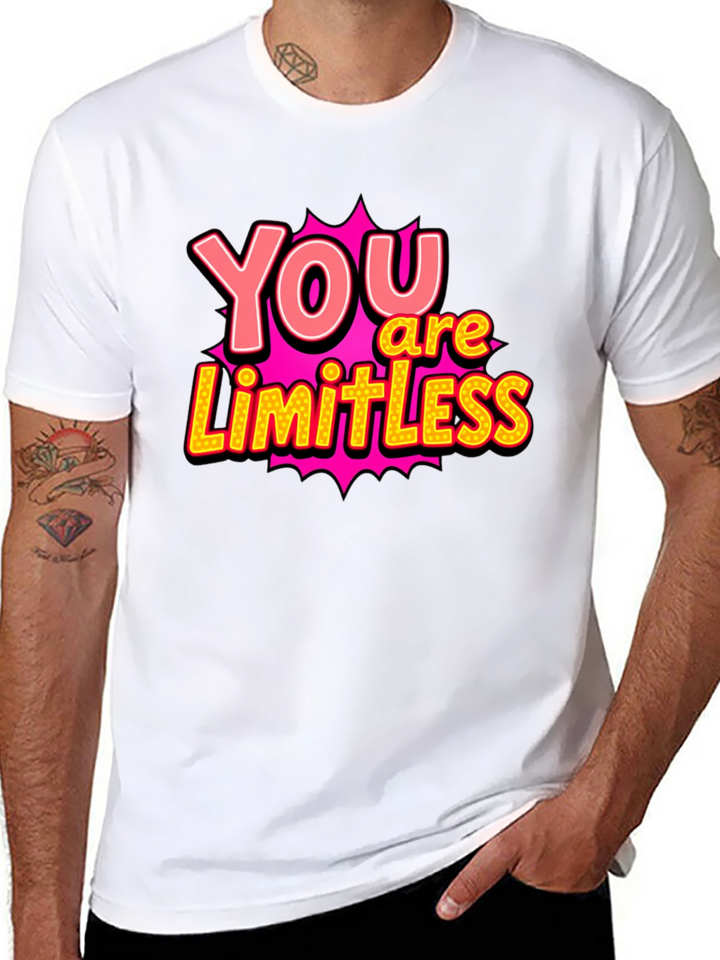Limitless Graphic T-Shirt - Motivational Tee