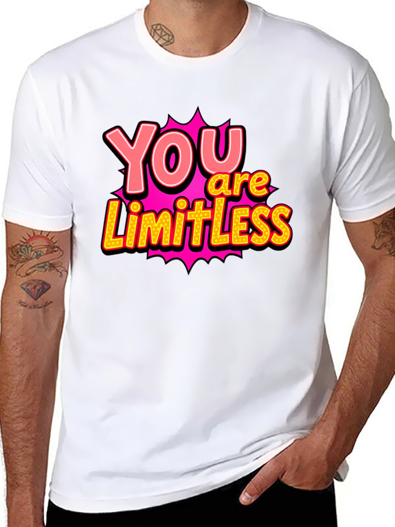Limitless Graphic T-Shirt - Motivational Tee