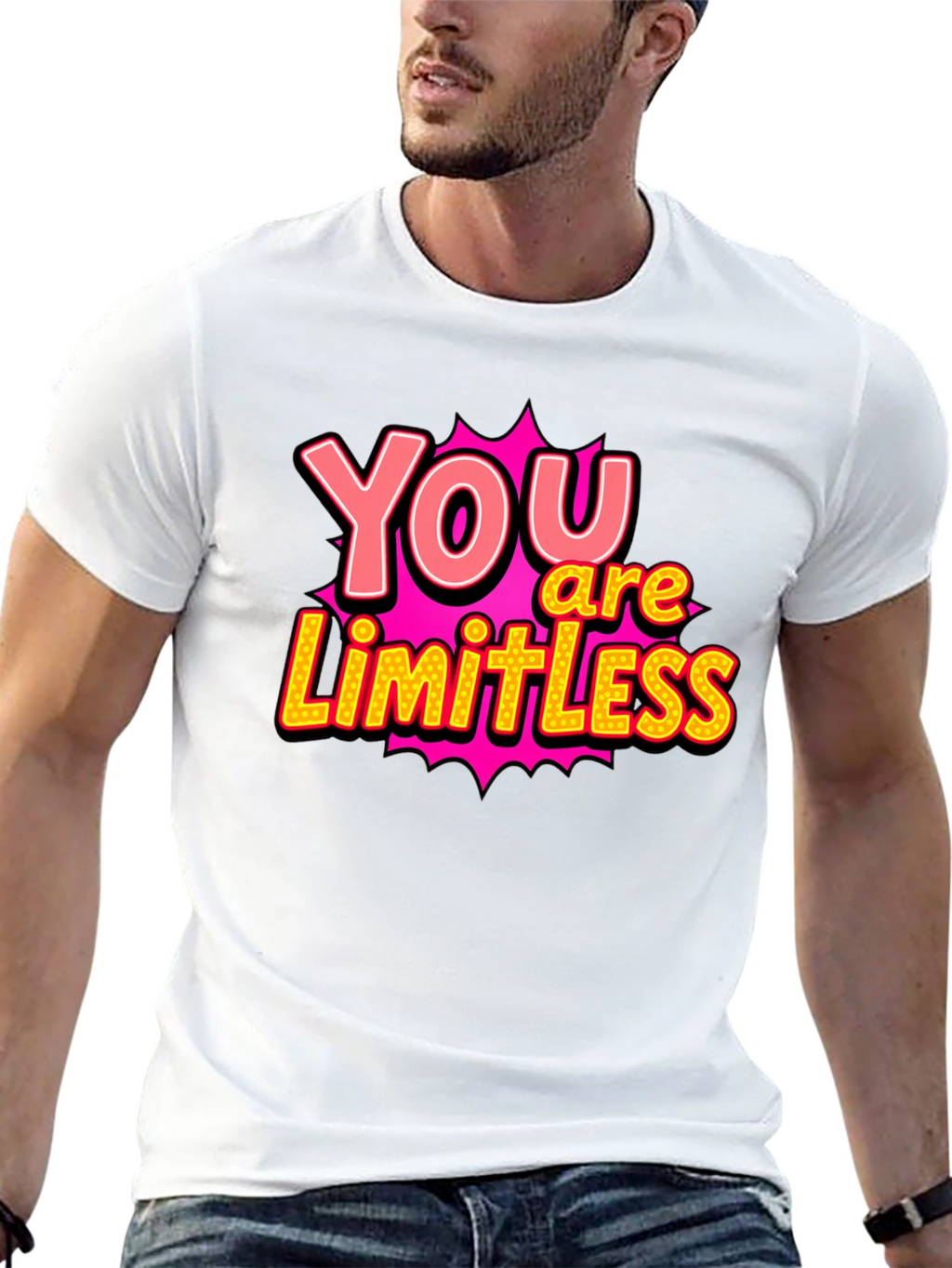 Limitless Graphic T-Shirt - Motivational Tee