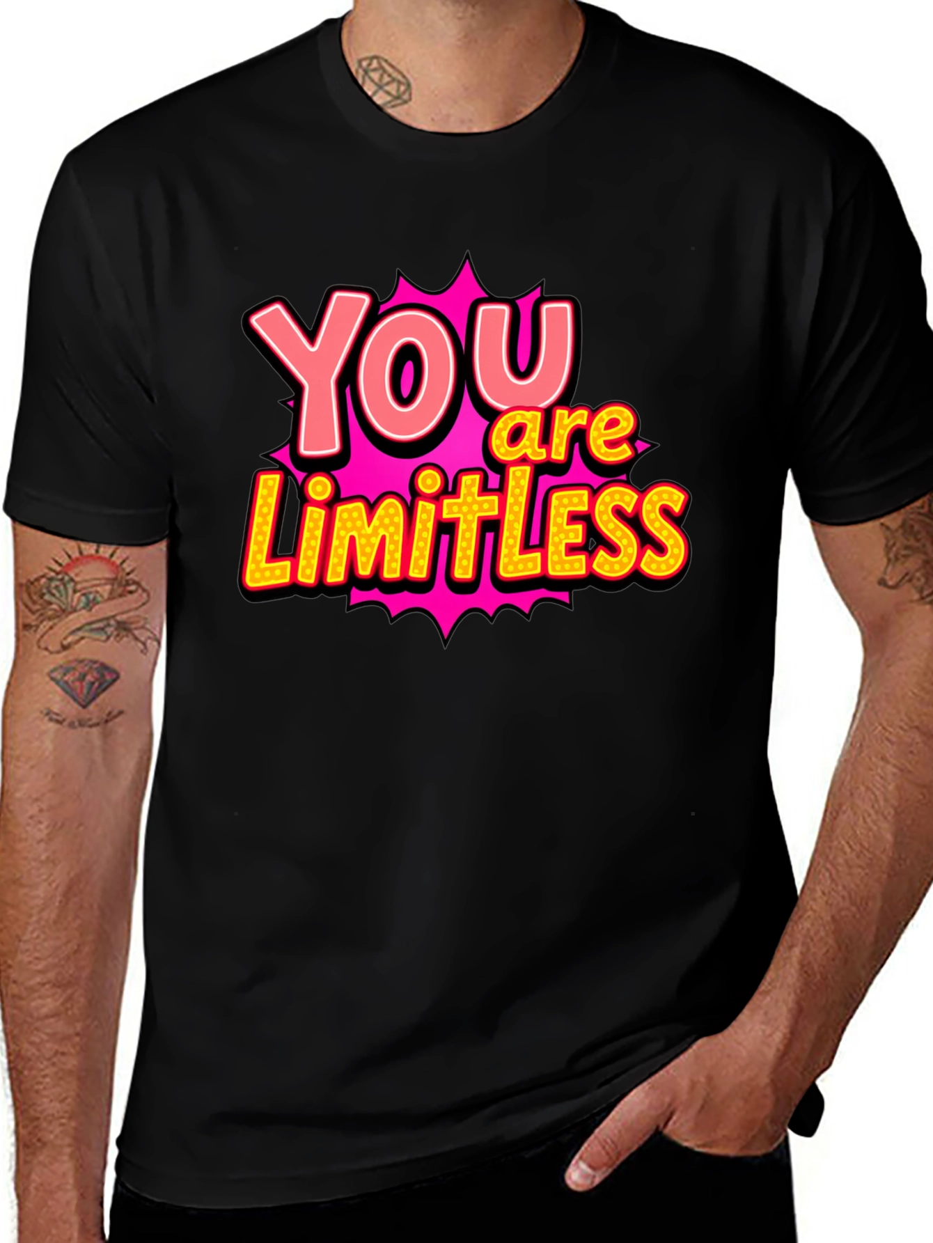 Limitless Graphic T-Shirt - Motivational Tee
