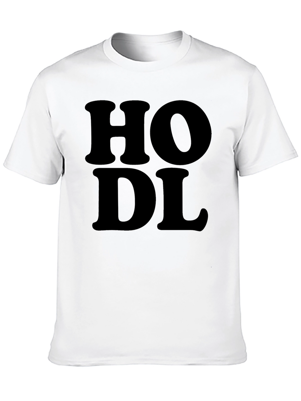 HODL Black Crypto T-Shirt - Bold Graphic Tee