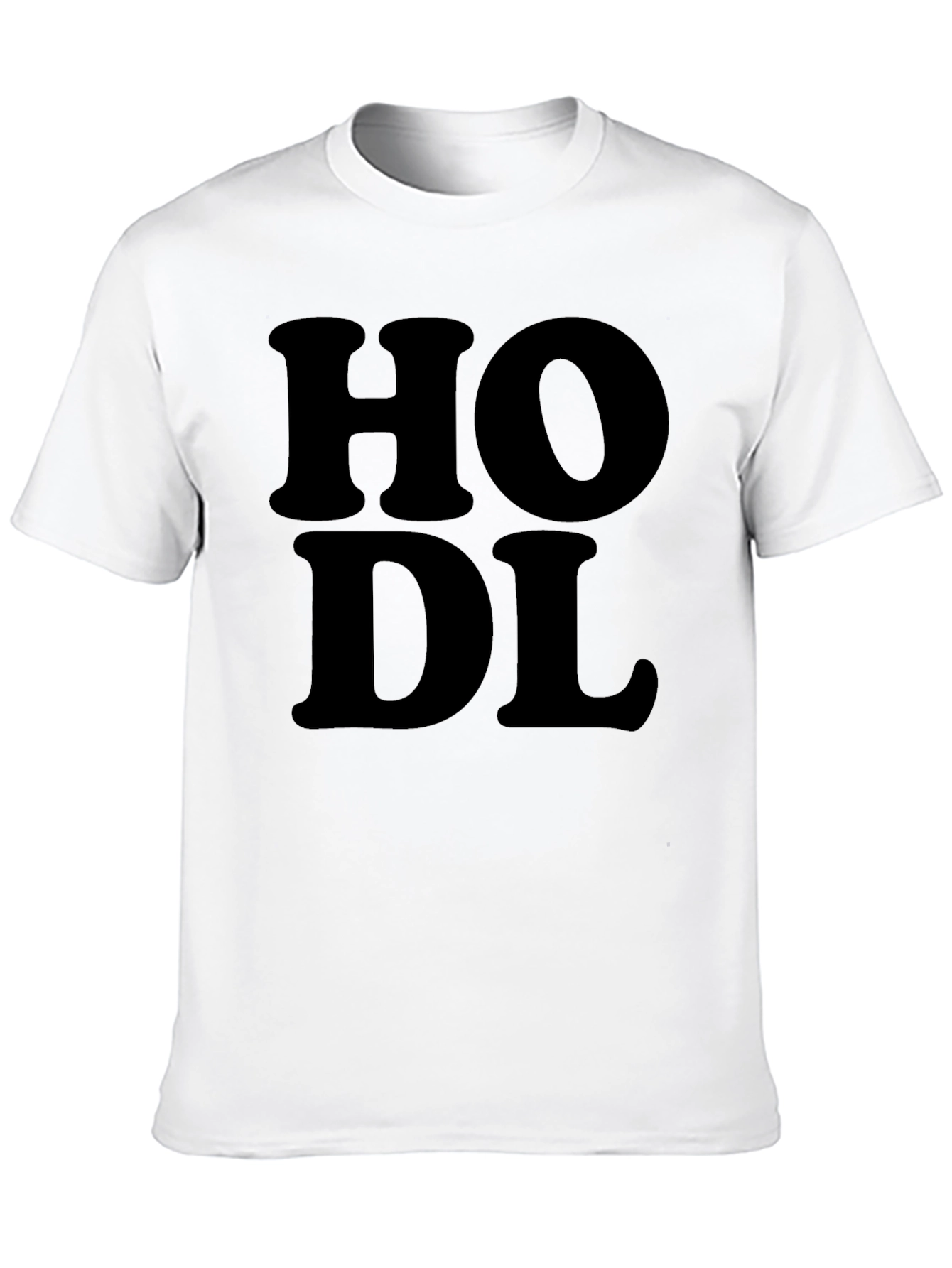 HODL Black Crypto T-Shirt - Bold Graphic Tee