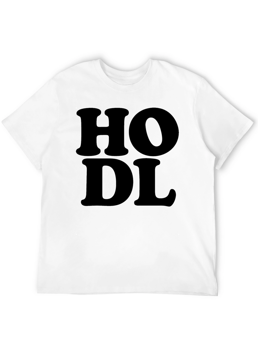 HODL Black Crypto T-Shirt - Bold Graphic Tee