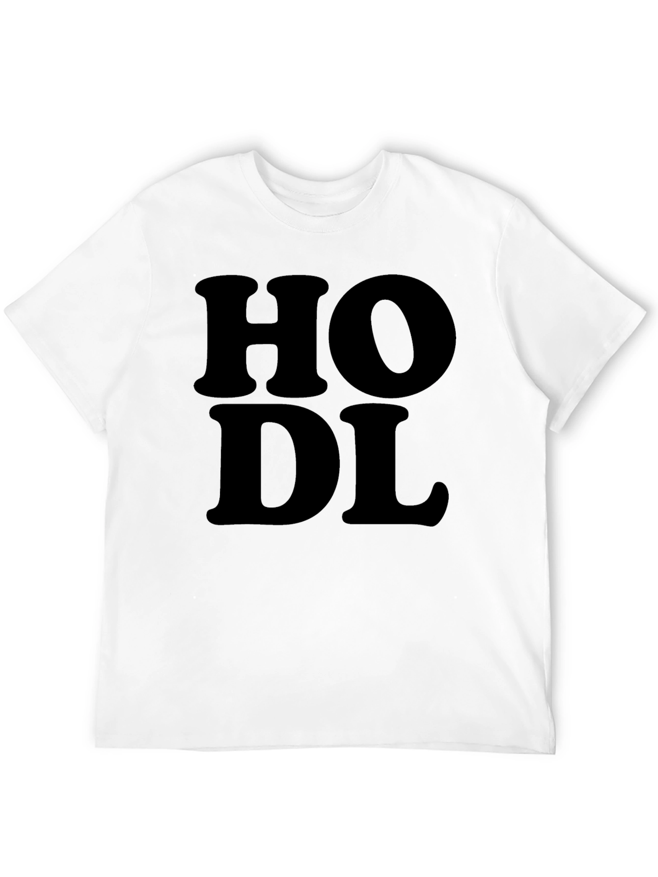 HODL Black Crypto T-Shirt - Bold Graphic Tee