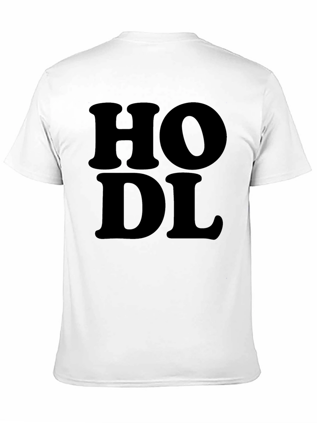 HODL Black Crypto T-Shirt - Bold Graphic Tee