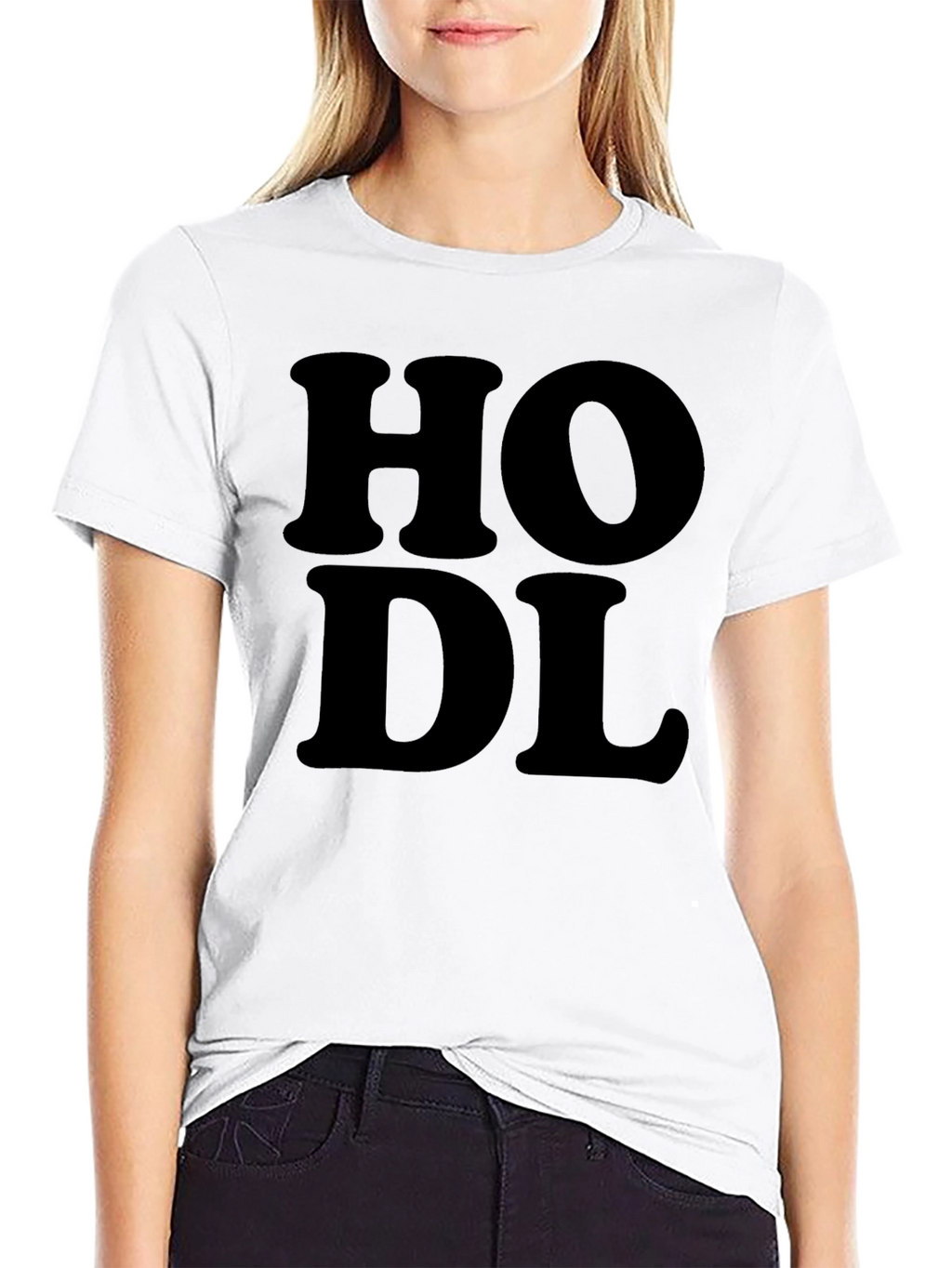 HODL Black Crypto T-Shirt - Bold Graphic Tee