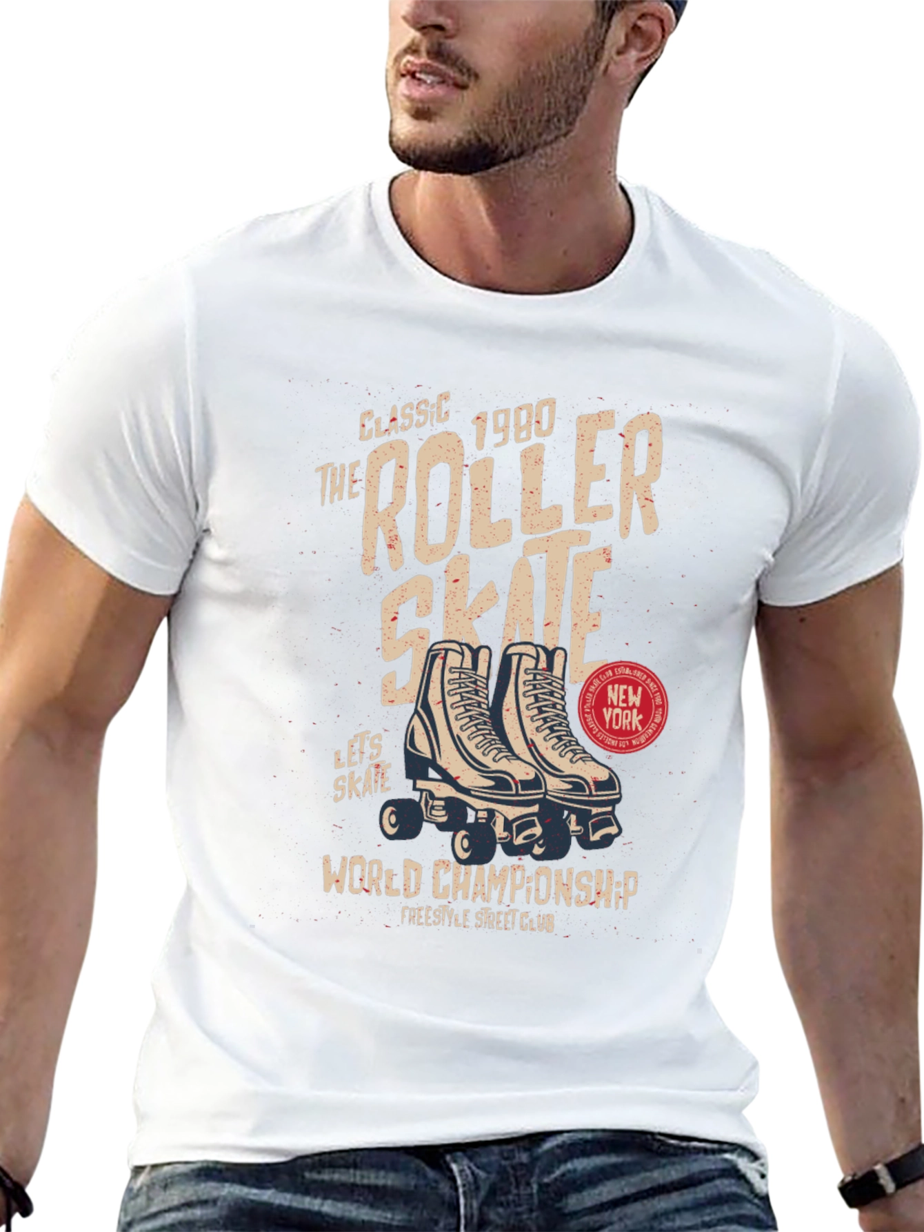 Classic 1980 Roller Skate T-Shirt