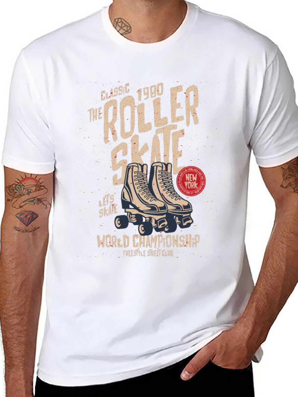 Classic 1980 Roller Skate T-Shirt