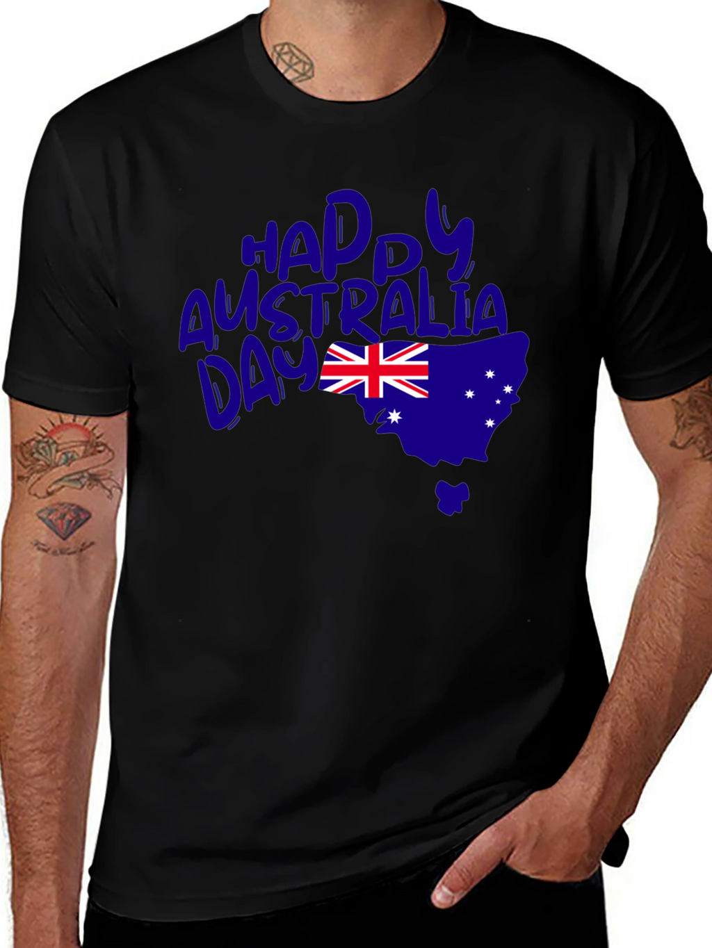 Happy Australia Day T-Shirt - Aussie Pride Tee